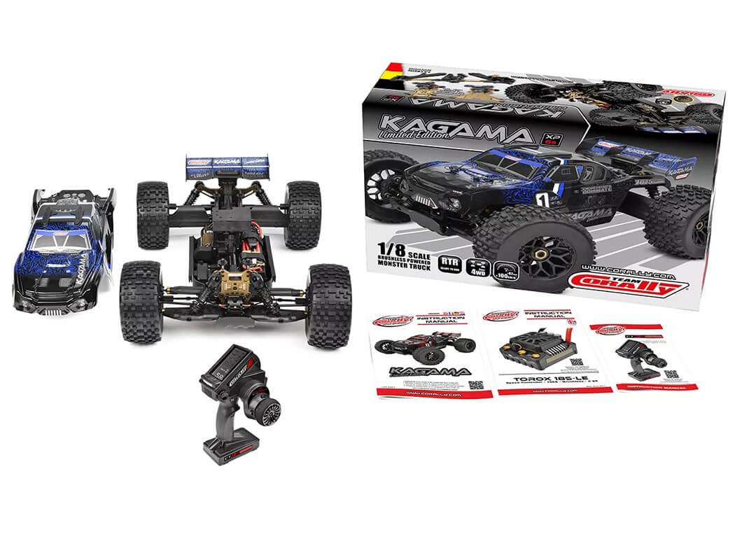 Corally Kagama XP 6S Limited Edition Truck RTR Blue C-00275-B - Image 2
