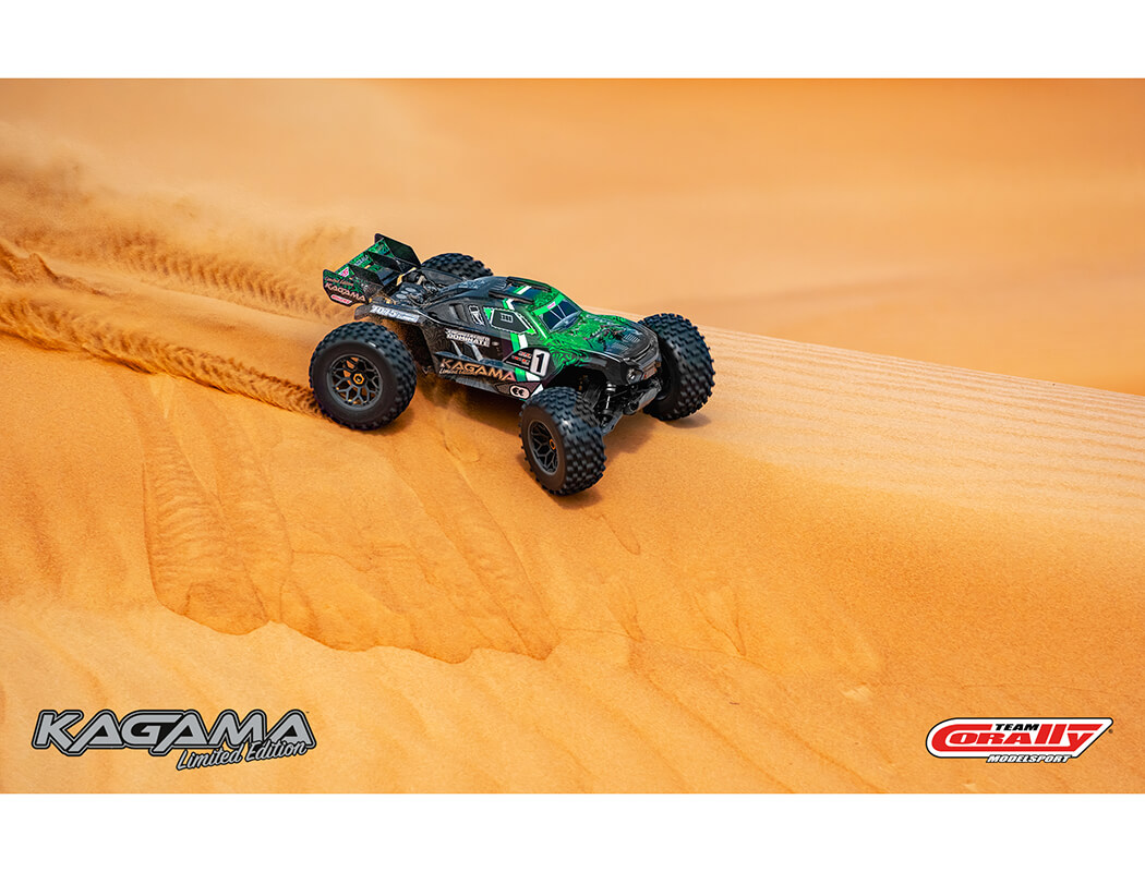 Corally Kagama XP 6S Limited Edition Truck RTR Green C-00275-G - Image 47