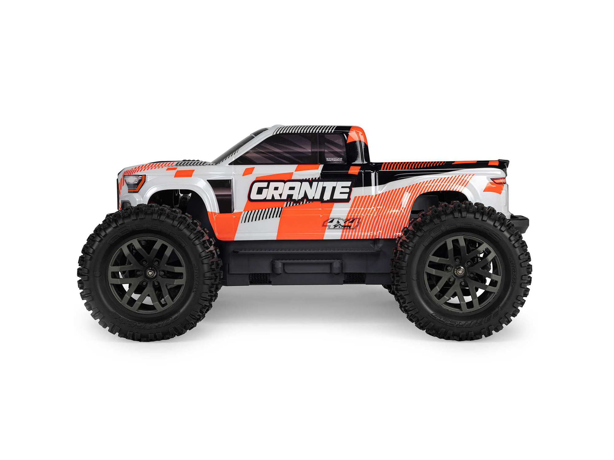 Arrma 1/10 GRANITE MEGA 665 4X4 RTR Brushed Monster Truck, Orange C-ARA4202V4T3