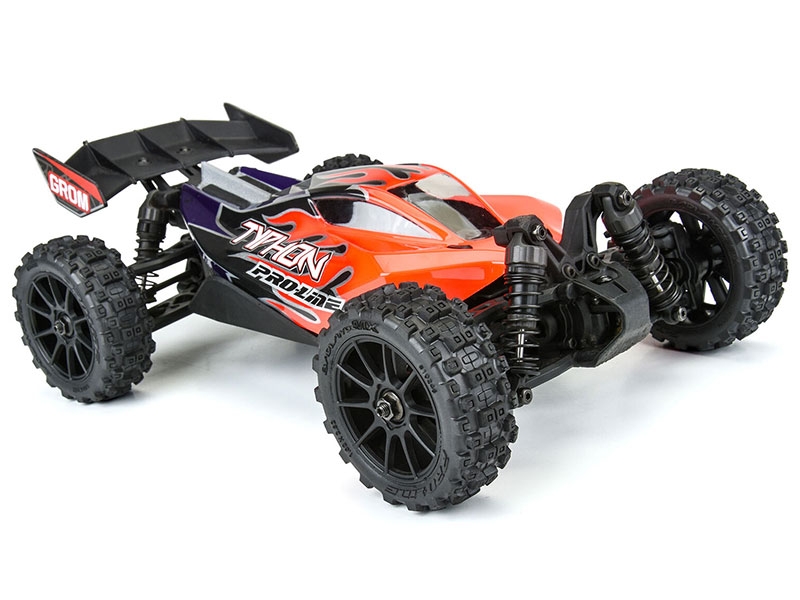 Pro-Line Badlands MX 1.9in Buggy Tyres MTD Mach-10 Black Wheels: Typhon GROM G-PRO1024610