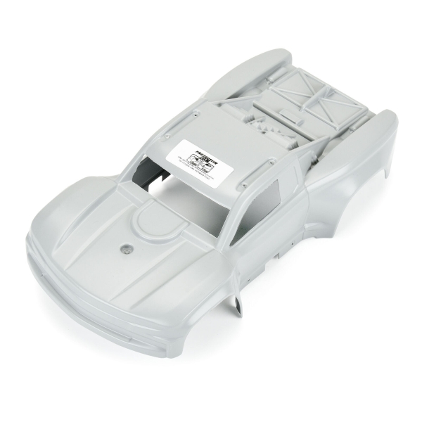 Pro-Line Pre-Cut 2019 Chevy Trophy Truck Tough-Color Grey Body GROM 1/16 G-PRO367514