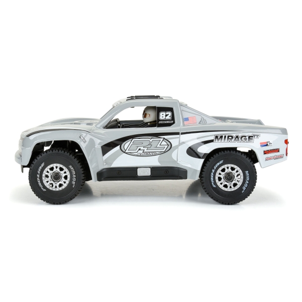 Pro-Line Pre-Cut 2019 Chevy Trophy Truck Tough-Color Grey Body GROM 1/16 G-PRO367514