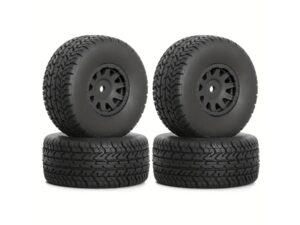 RC Overhaul On-Road Tyre with Black Rim, 1/18 Mojave G-RCO-AR035B