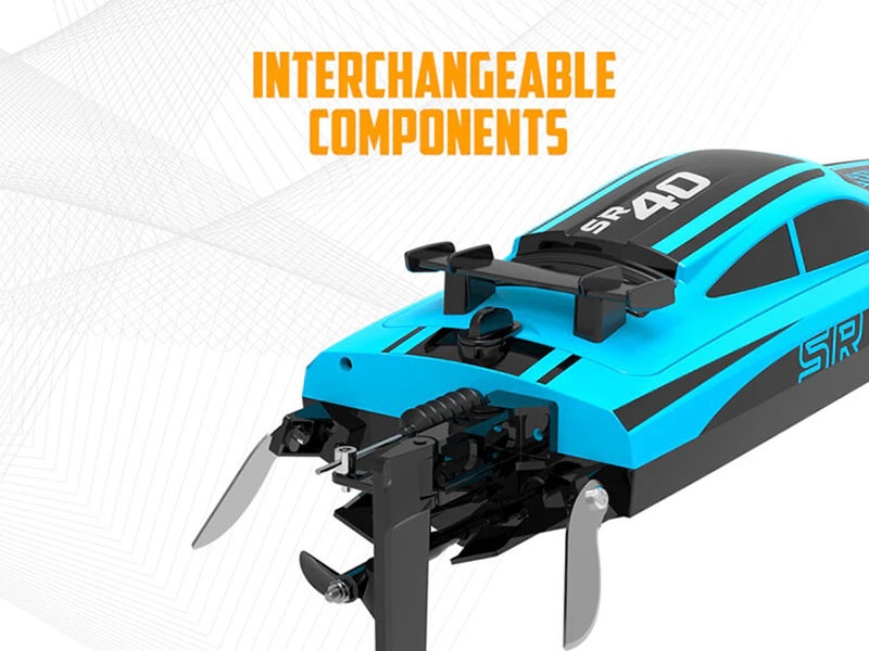 Volantex Arrobolt SR40 40mm Brushless Boat ARTR - Blue V797-5B-BL