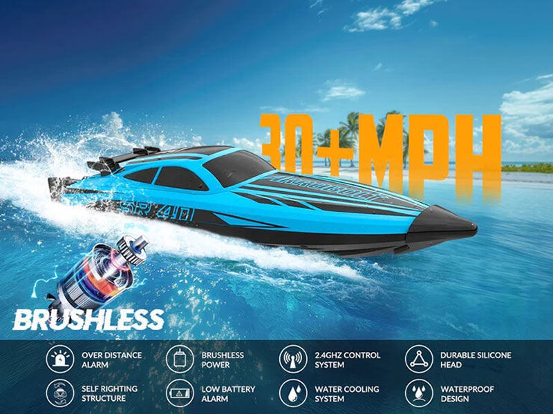 Volantex Arrobolt SR40 40mm Brushless Boat ARTR - Blue V797-5B-BL