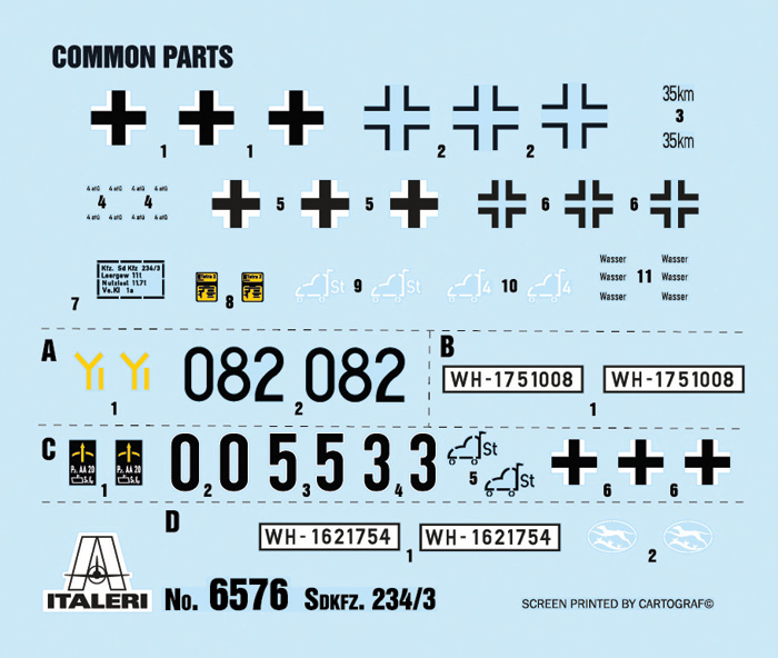 Italeri 1/35 Sd. Kfz. 234/3 6756 - Image 12