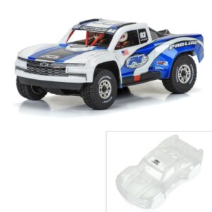 Pro-Line Pre-Cut 2019 Chevy Silverado Trophy Truck Clear Body 1/16 GROM G-PRO367517