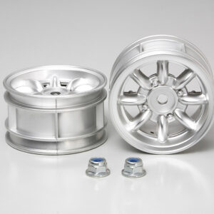 Tamiya RC MINI COOPER CHROME WHEEL Pair  50676