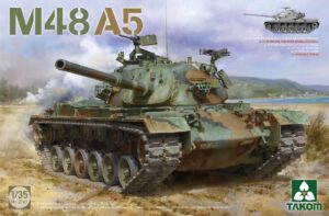 Takom 1/35 US M48A5 Patton Main Battle Tank Model Kit PKTAK02161
