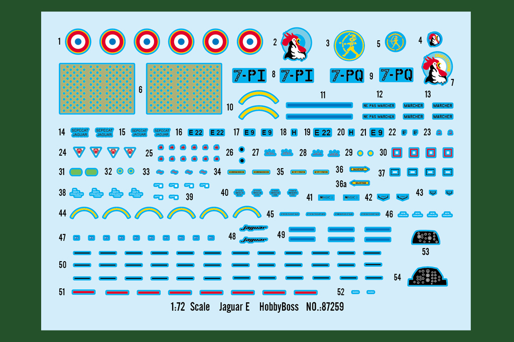 Hobbyboss Jaguar E 1/72 HBB87259 - Image 2