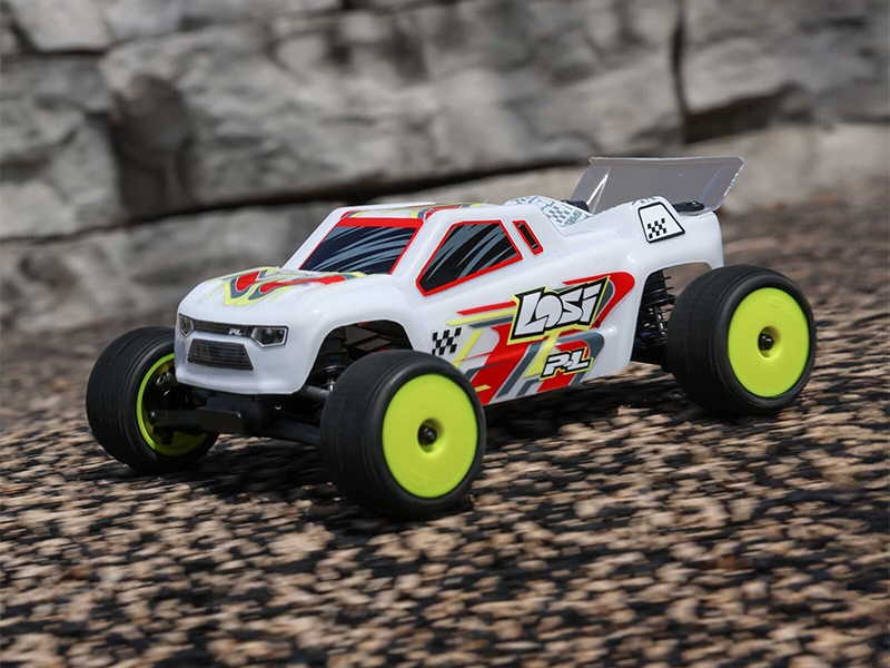 Losi 1/28 Micro-T 2WD RTR Stadium Truck White C-LOS-1392T1