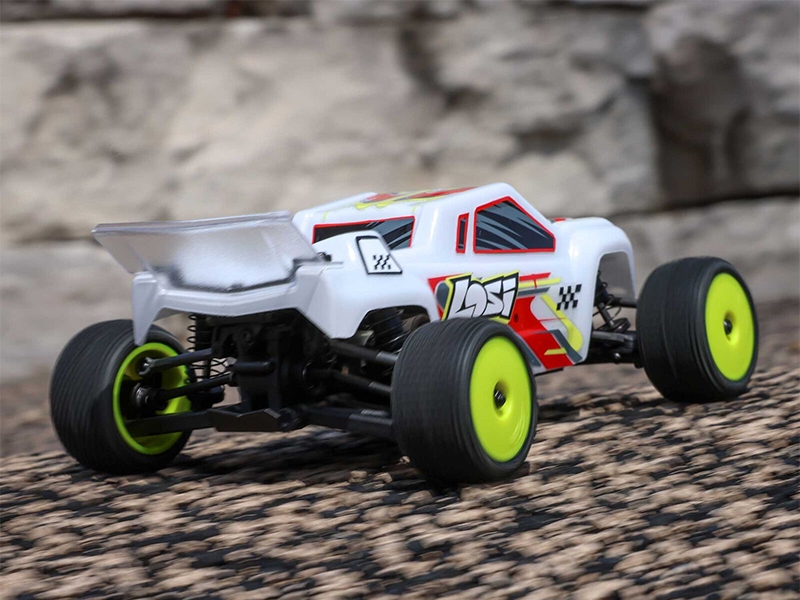 Losi 1/28 Micro-T 2WD RTR Stadium Truck White C-LOS-1392T1