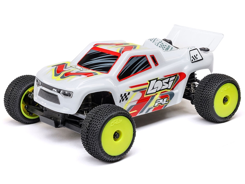Losi 1/28 Micro-T 2WD RTR Stadium Truck White C-LOS-1392T1