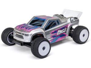 Losi 1/28 Micro-T 2WD RTR Stadium Truck Silver C-LOS-1392T2