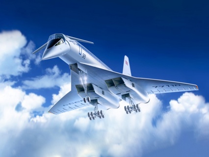ICM Tupolev-144, Soviet Supersonic Passenger Aircraft ICM14401