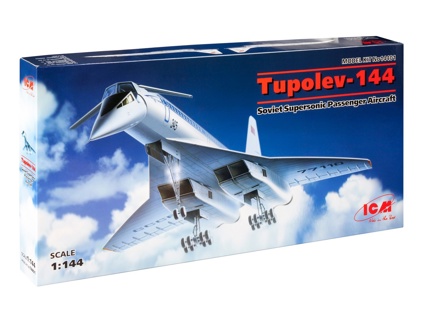 ICM Tupolev-144, Soviet Supersonic Passenger Aircraft ICM14401