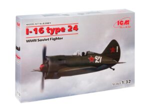 ICM I-16 Type 24, WWII Soviet Fighter Plane ICM32001