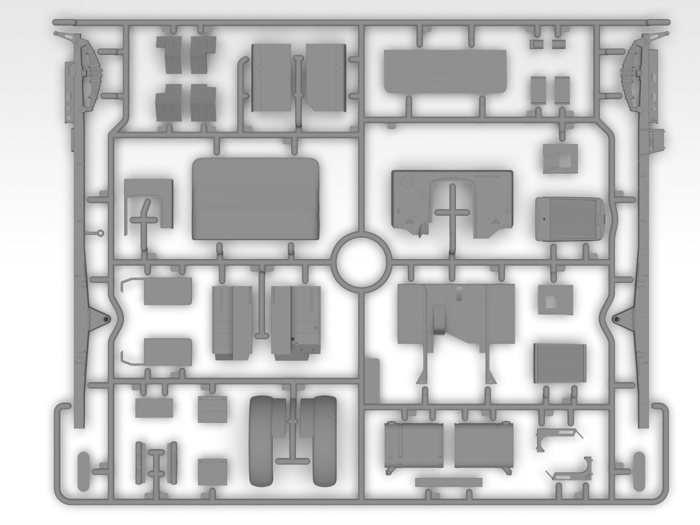 ICM Monty's Mobile Office Caravan 1/35 ICM35603 - Image 16