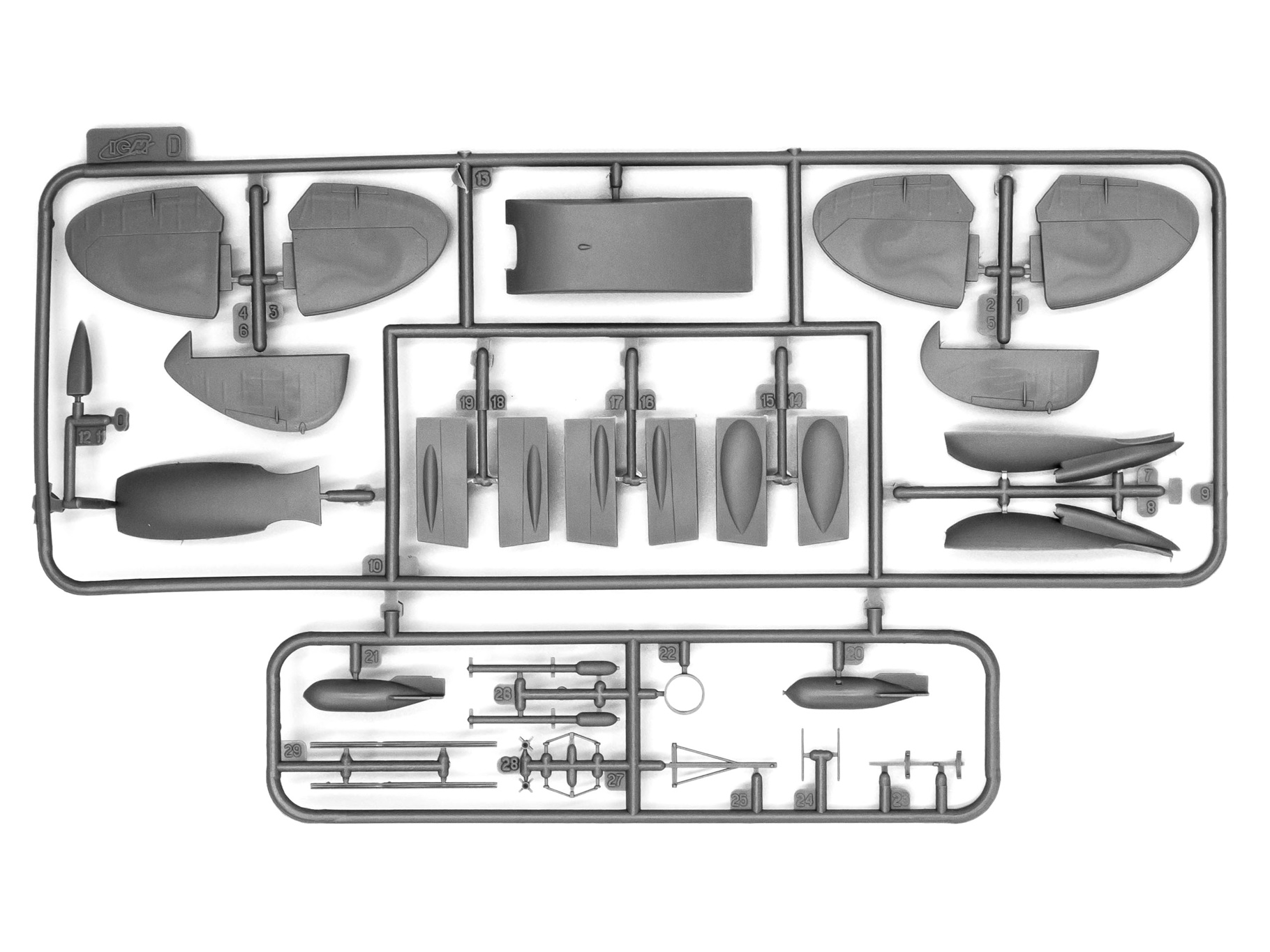 ICM Conquerors of Europe's Sky (Set of 3 Aircraft) 1/48 ICM48324 - Image 3