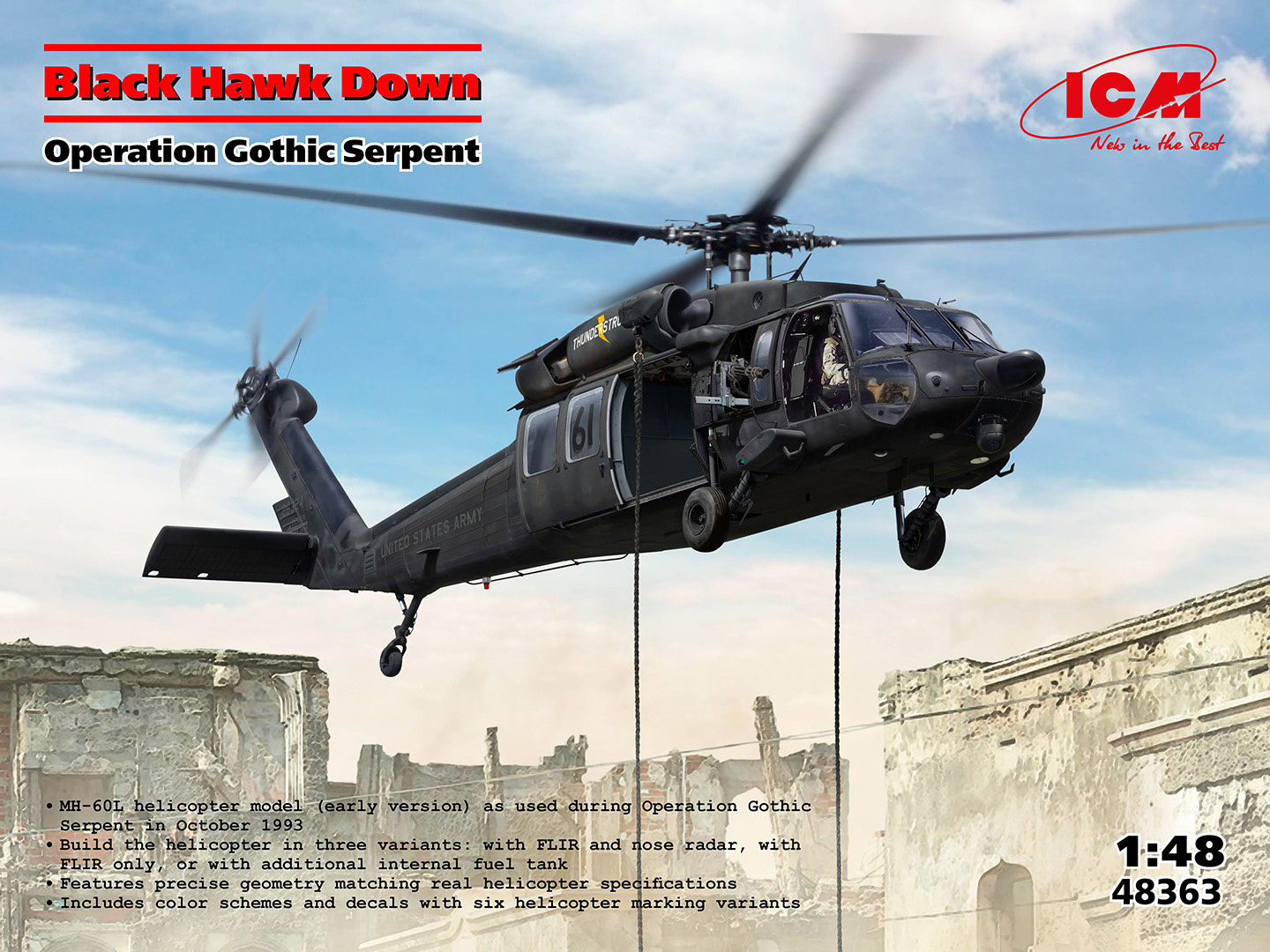 ICM Black Hawk Down, Operation Gothic Serpent 1/48 ICM48363 - Image 9