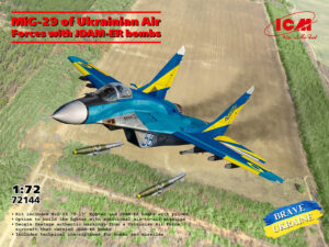 ICM MiG-29 of Ukrainian Air Forces with JDAM-ER Bombs 1/72 ICM72144