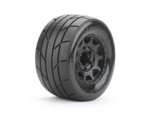 Jetko MT EX Super Sonic Tyres on Black 12/14/17mm Hex 2.8 Rims (2) JK2804CB