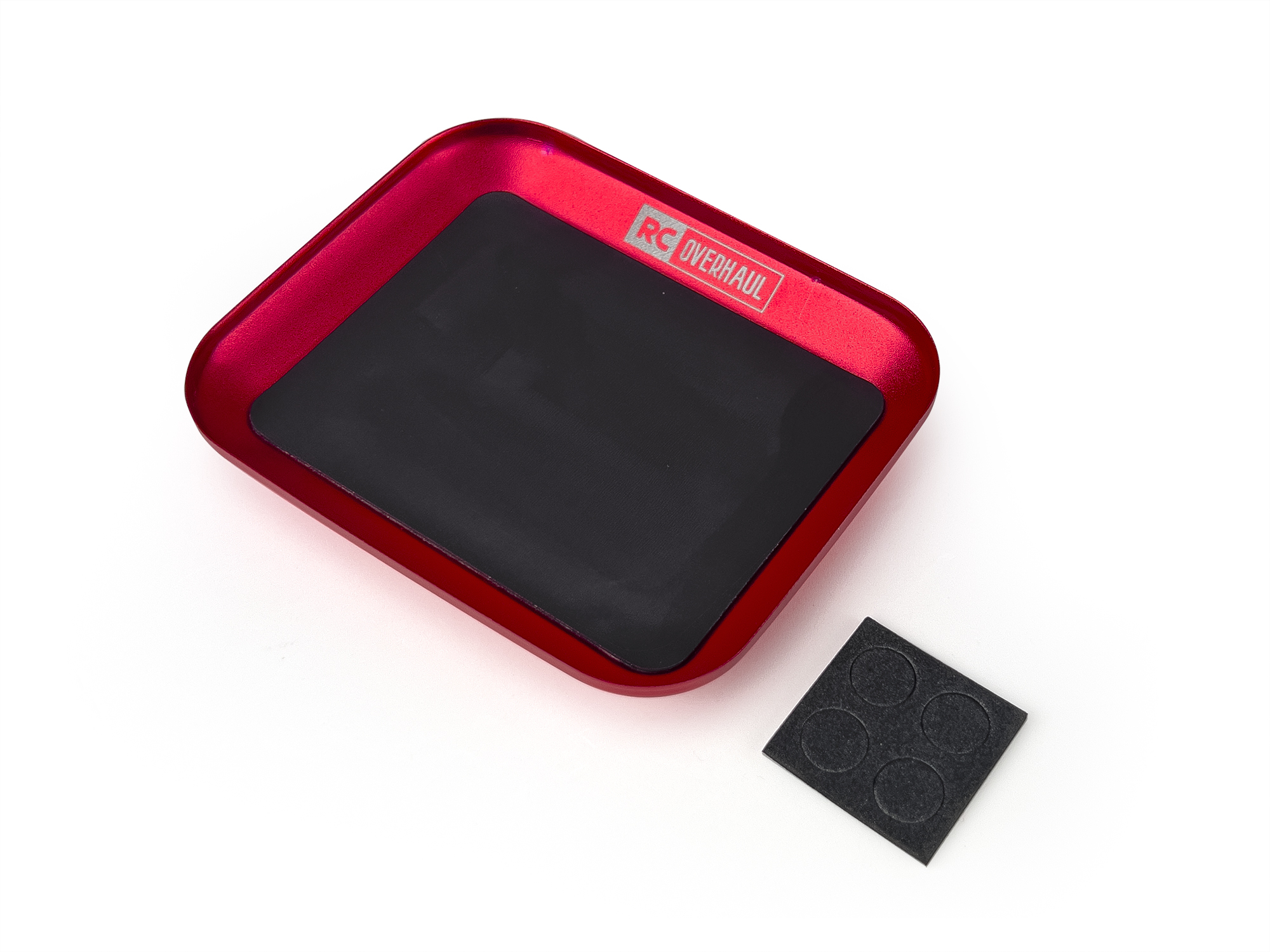 Rc Overhaul Magnetic Parts Tray Red T-RCO-TL011R