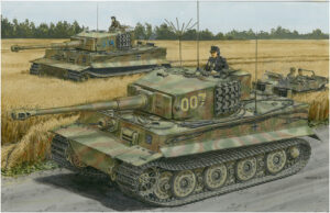 Dragon 1/35 Wittmann's Last Tiger with Zimmerit   D6800