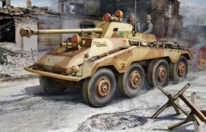 Dragon Sd.Kfz.234/4 Panzerspähwagen w/Night Vision Falke 1/35 D6836