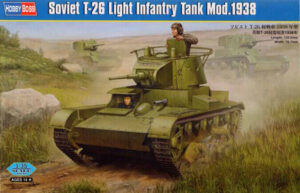 Hobbyboss Soviet T-26 Light Infantry Tank Mod. 1938   1/35  HBB82497