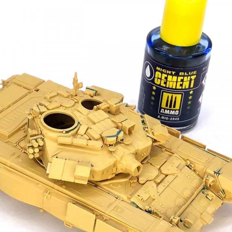 Mig Ammo Night Blue Cement (Plastic Kit Glue) MIG2045 - Image 3