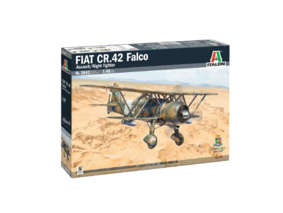 Italeri FIAT CR.42 Falco Assault/Night Fighter 1:48 2842