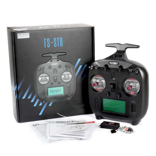 Flysky Fs-St8 8Ch 2.4Ghz Radio System W/8Ch Sr8 Receiver Fs-St8+Sr8-8Ch