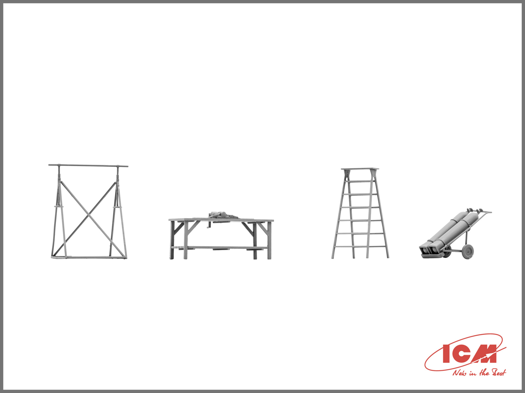 ICM 1/48 RAF Pilots & Ground Personnel (1939-1945) 7 Figures ICM48081 - Image 7