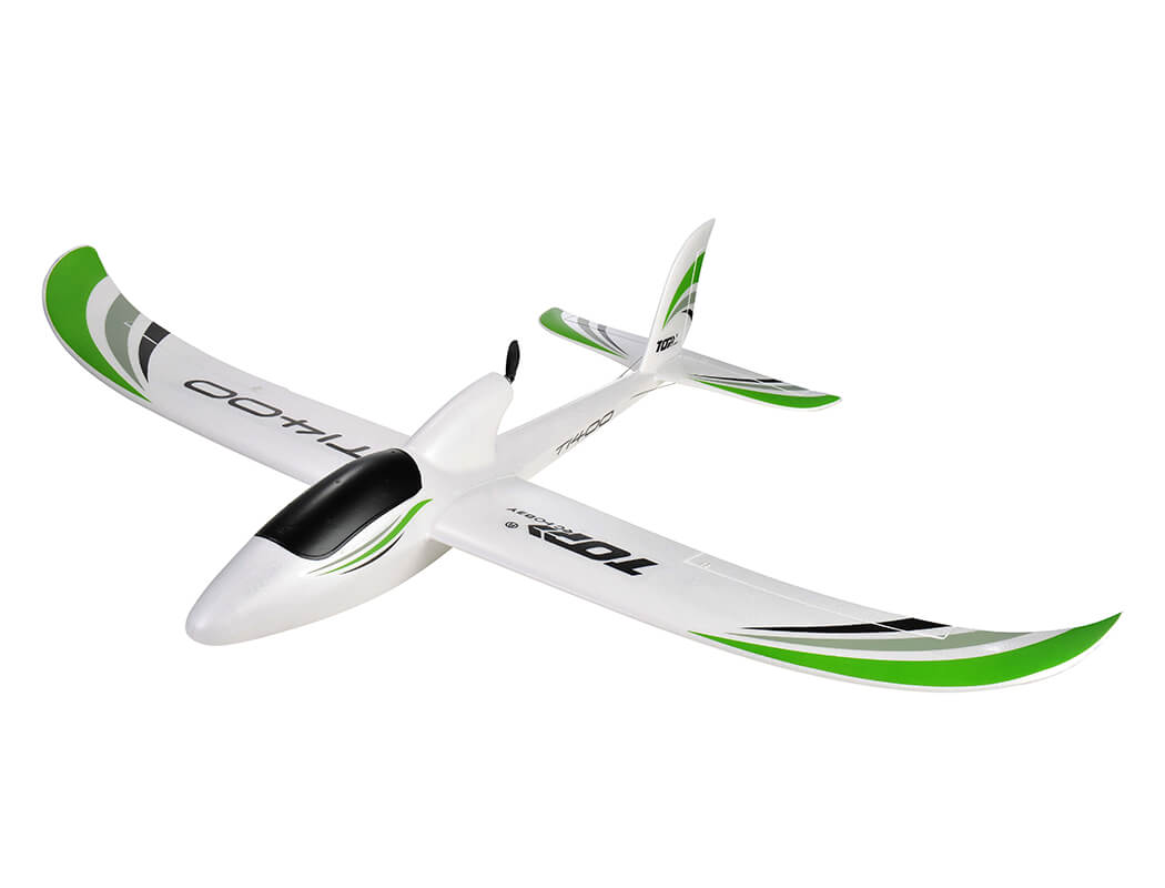 Top Rc T1400 Glider Rtf With Flysky 6Ch Radio & Gyro TOP100E