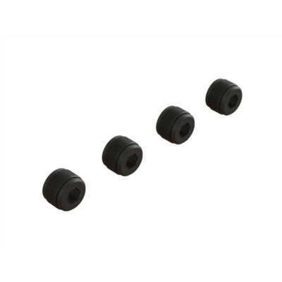 Arrma Front Hub Nut (black) (4)                                              Z-ARA330582