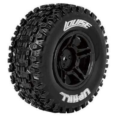 LOUISE RC   SC-UPHILL 1/10 RR SOFT SLASH RR , SLASH 4*4 F/R BLACK L-T3223SBTR