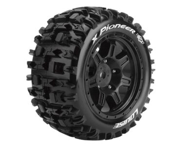 LOUISE RC X-PIONEER BLACK MOUNTED X-MAXX HEX 24MM   L-T3296B