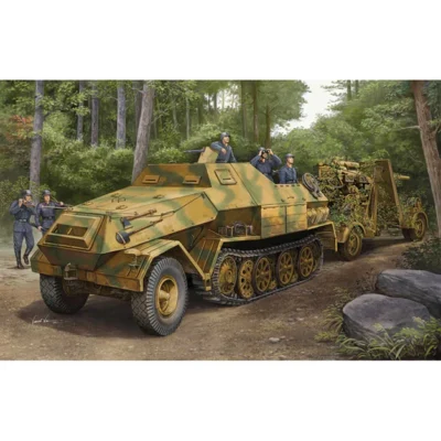 Trumpeter 1/35 SdKfz 8 12-ton Armoured Half-track PKTM01584