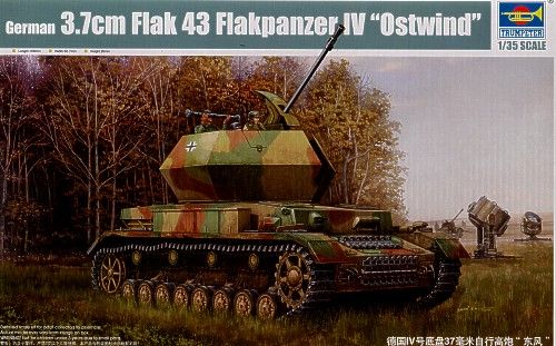 Trumpeter 1/35 German 3.7cm FlaK 43 Flakpanzer IV PKTM01520