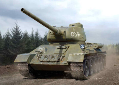 Academy Soviet T-34/85 WWII Medium Tank PKTAK13421