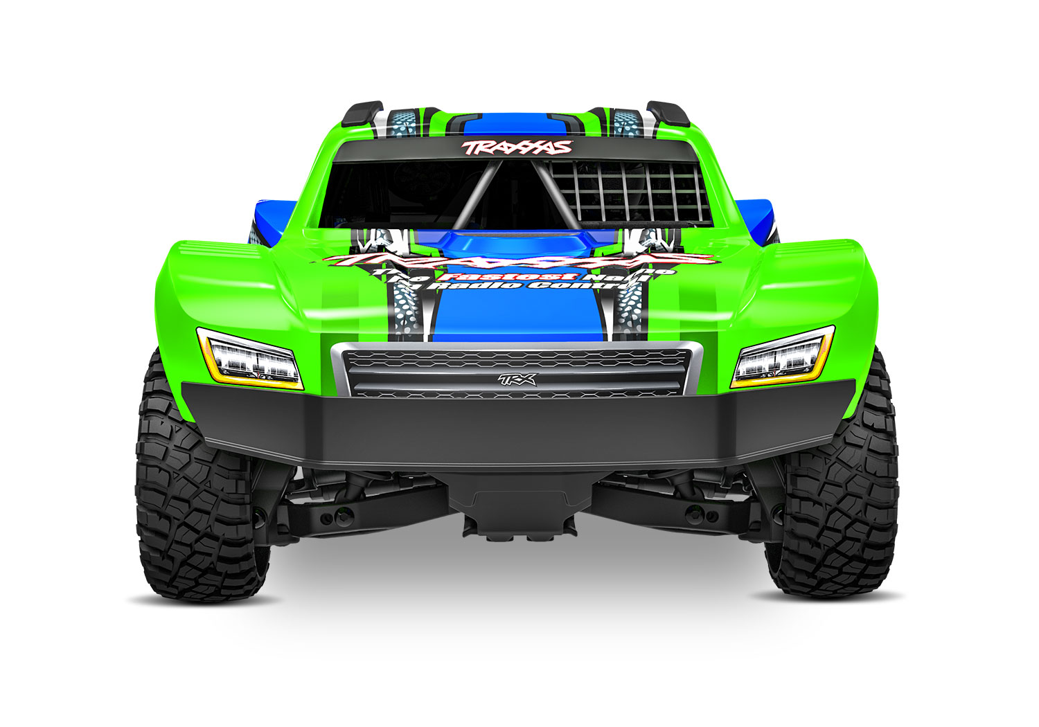 Mini Slash BL-2S 4X4 RTR Short Course Truck, Green TRX108164-1-GRN - Image 4