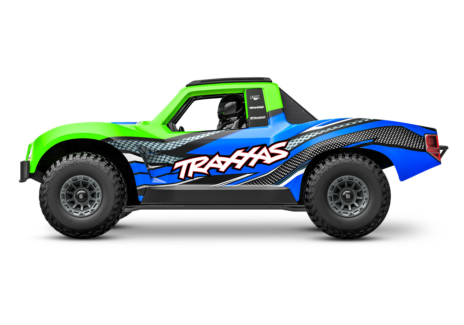 Mini Slash BL-2S 4X4 RTR Short Course Truck, Green TRX108164-1-GRN - Image 5