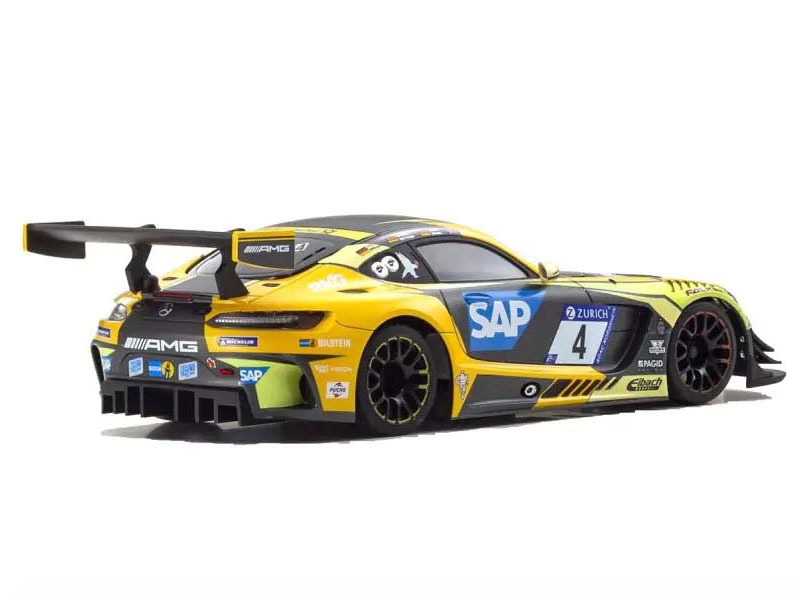 Kyosho Mini-Z MR03 RWD Mercedes AMG GT3 24h Nurburgring No4 2018 (W-MM/KT531P) K.32355YBK - Image 3