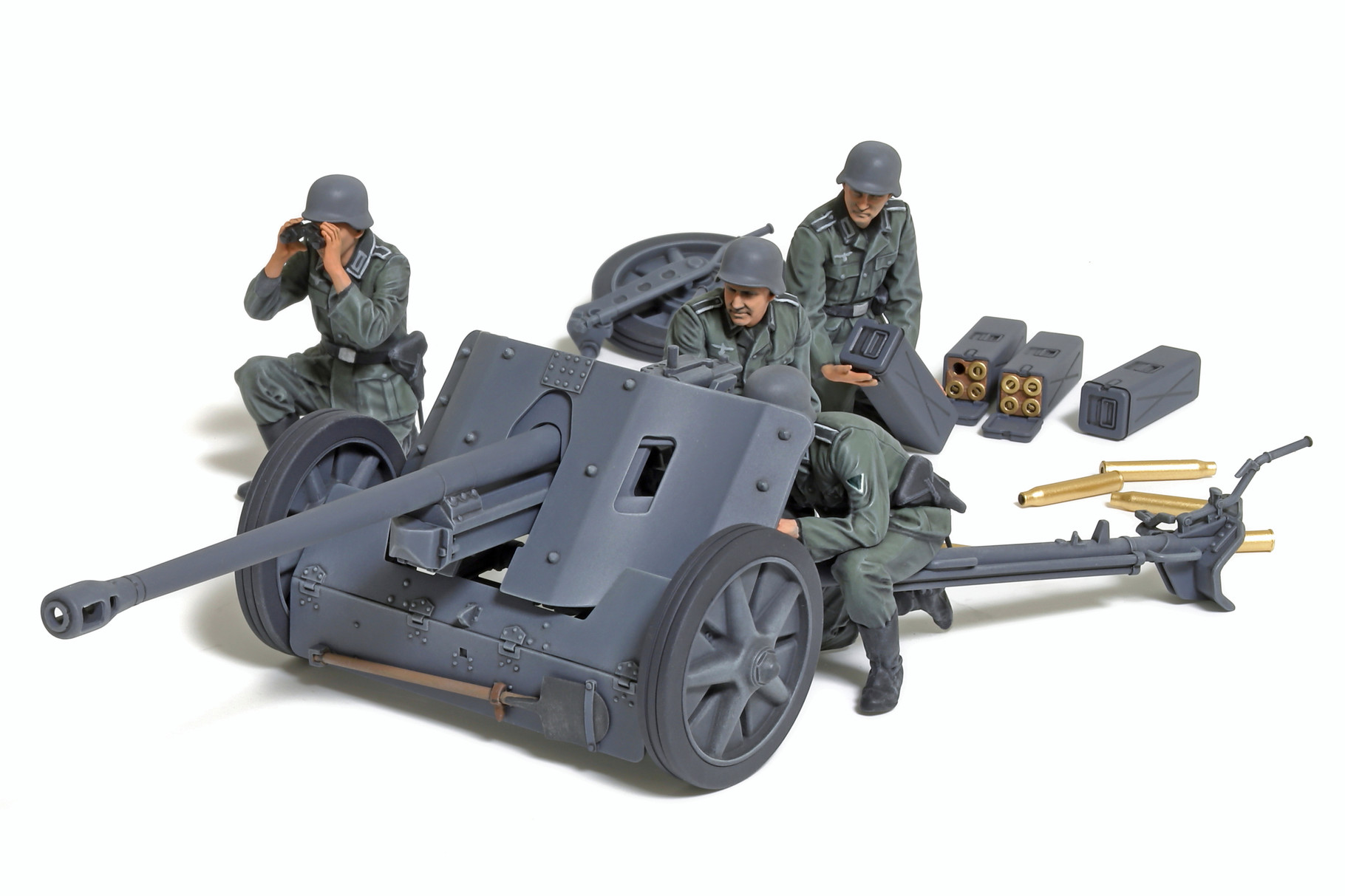 Tamiya 1/35 German Anti Tank Gun 5cm Pak38 35392 - Image 4