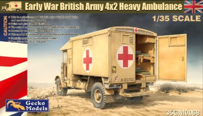 Gecko Models 1/35 Early War Austin K2Y Heavy Ambulance 35GM0068