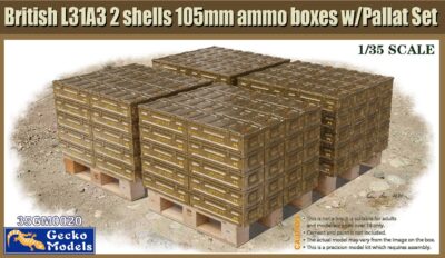 Gecko Models 1/35 British Ammo and Pallet Set 35GM0020