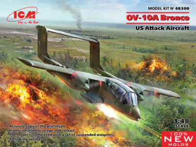 ICM OV-10А Bronco, U.S. Attack Aircraft 1/48 ICM48300