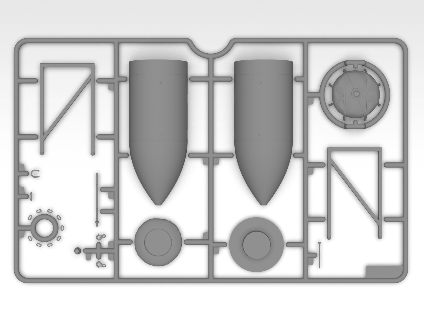 ICM Sikorsky CH-54A Tarhe with M-121 bomb 1:35 ICM53055 - Image 9