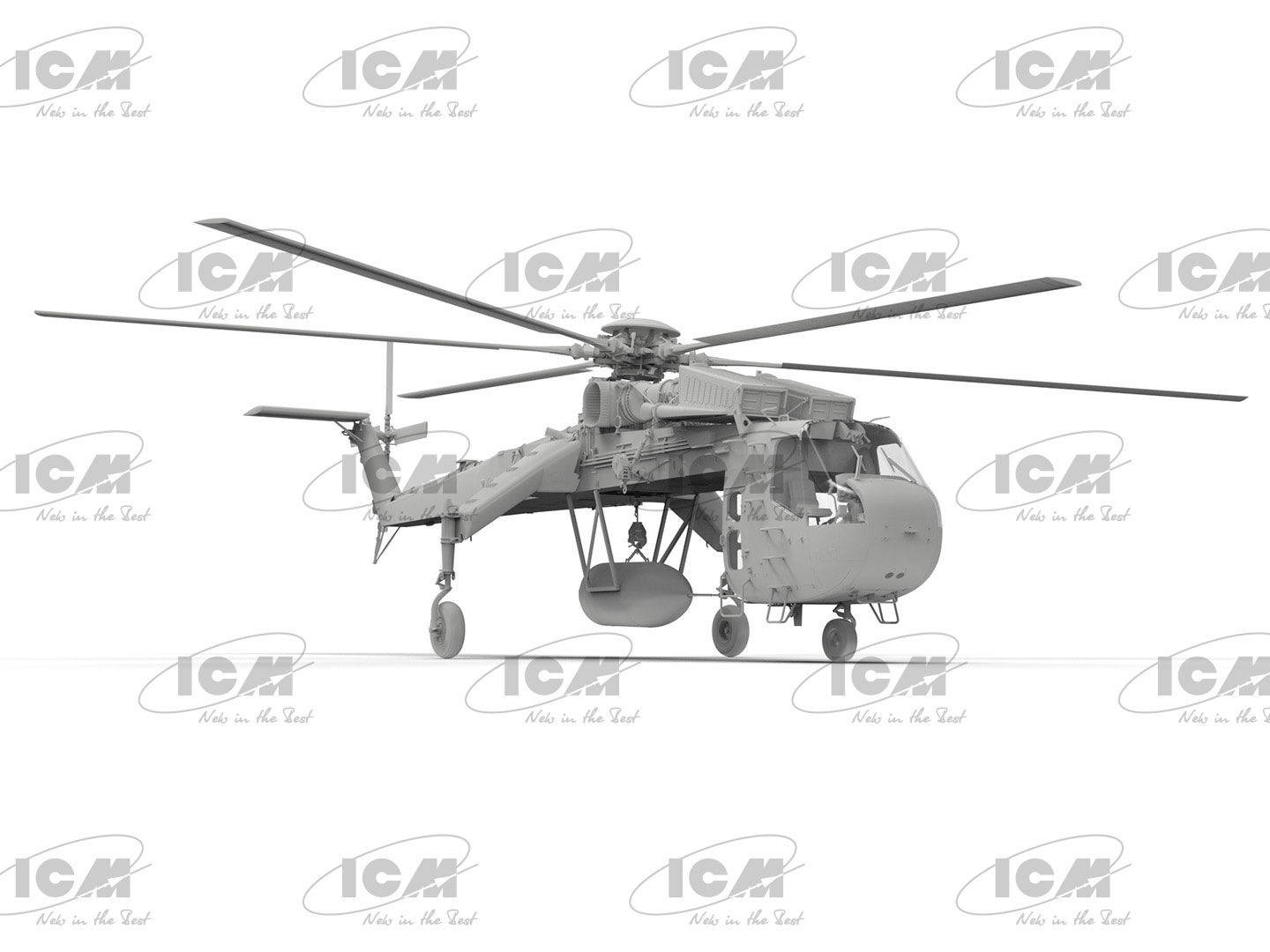 ICM Sikorsky CH-54A Tarhe with M-121 bomb 1:35 ICM53055 - Image 2